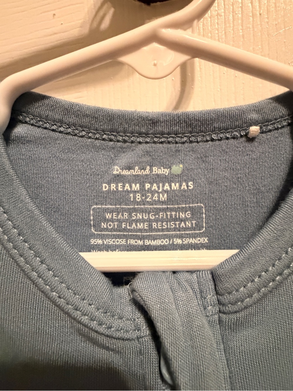 Dreamland Baby Blue Kids Pajamas - 18-24M